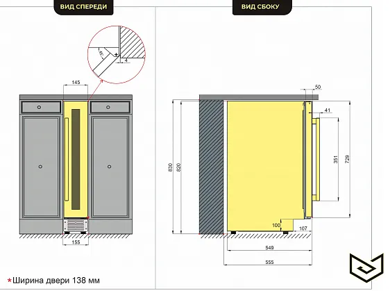 Схема встраивания