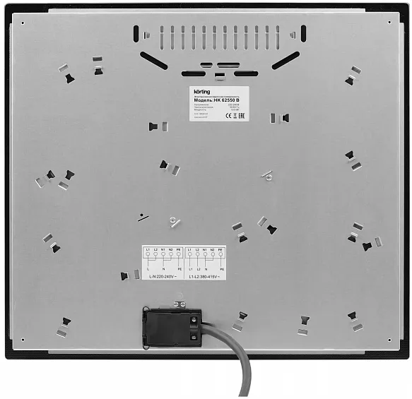 Детальное фото товара: Korting HK 62550 B стеклокерамическая поверхность