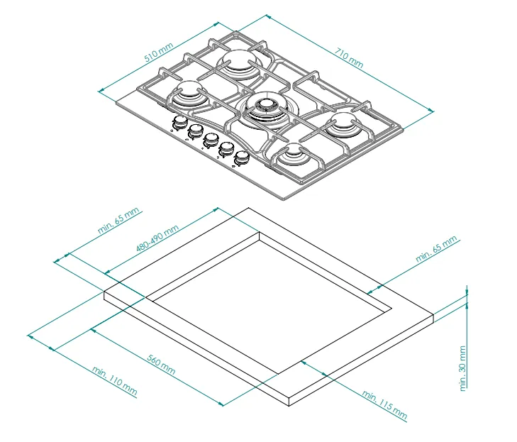 Схема встраивания