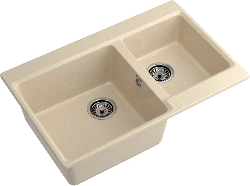 Детальное фото товара: GranFest LEVEL GF-LV-780K, мойка, мрамор, кашемир