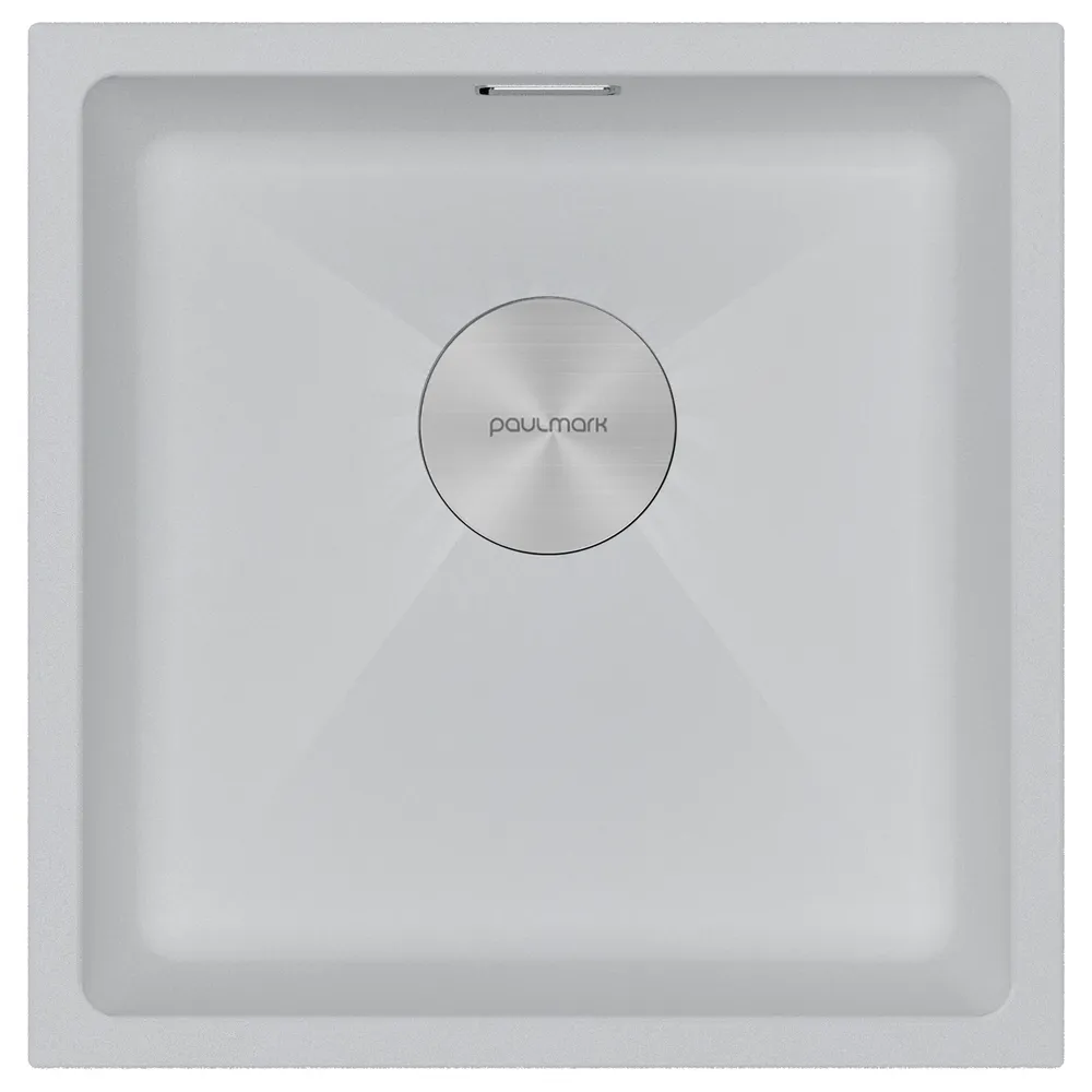 Фото товара: Paulmark LUMI 45UNI, мойка, гранит, белый