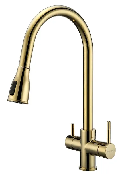 Фото товара: Paulmark LANGE, смеситель, золото