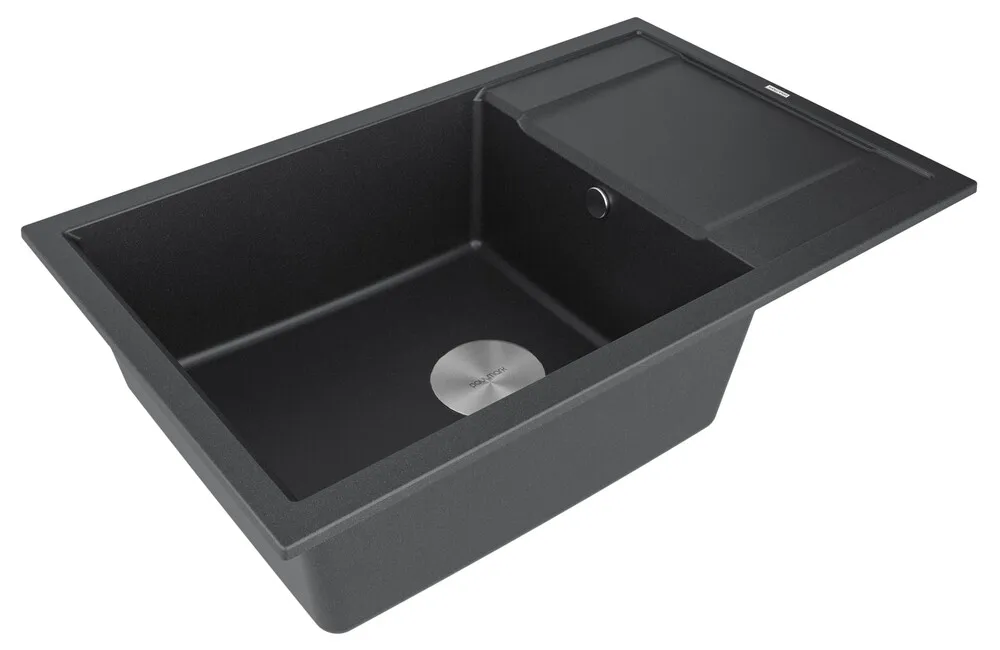 Детальное фото товара: Paulmark FLUGEN 60, мойка, гранит, черный