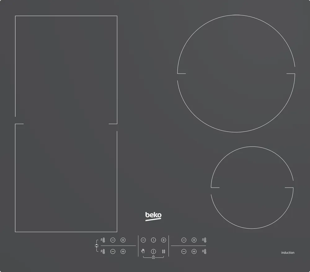 Фото товара: Beko HII 64200 FMTZG индукционная поверхность