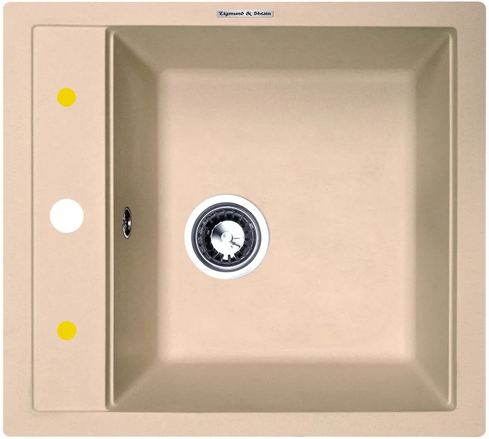 Детальное фото товара: Zigmund & Shtain PLATZ 465, мойка, топленое молоко