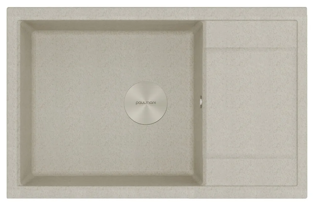 Фото товара: Paulmark FLUGEN 60, мойка, гранит, бежевый