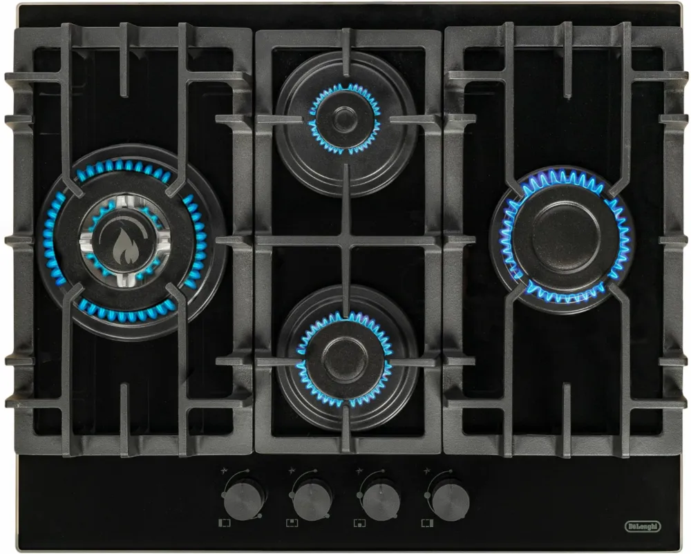 Фото товара: DeLonghi GABRIELLA 6GW NB газовая поверхность