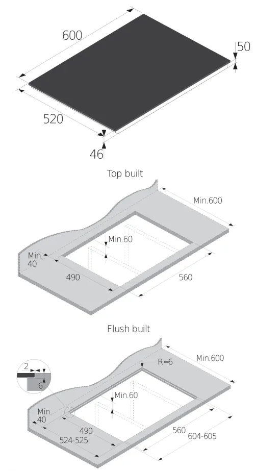 Детальное фото товара: ASKO HI5632FBG1 индукционная поверхность