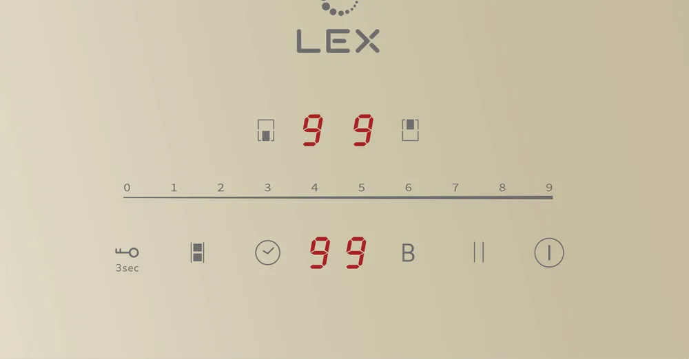 Детальное фото товара: LEX EVI 321A IV индукционная поверхность
