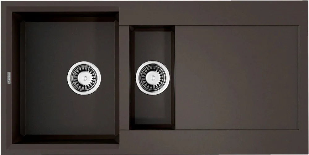 Фото товара: Omoikiri Sakaime 100-2-ES, мойка, гранит, espresso