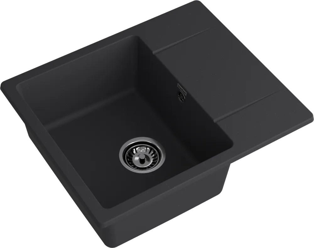Детальное фото товара: GranFest URBAN 258L, мойка, гранит, черный