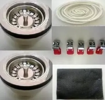 Детальное фото товара: Franke Стоп-вентиль 2х3.5", перелив + комплект для монтажа