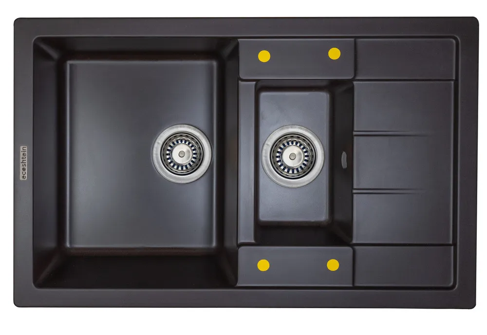 Фото товара: Ecoshtein RECHTECK 781.5, мойка, гранит, мокко