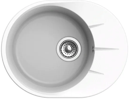 Фото товара: Ewigstein Rund R- 45F, мойка, гранит, иней