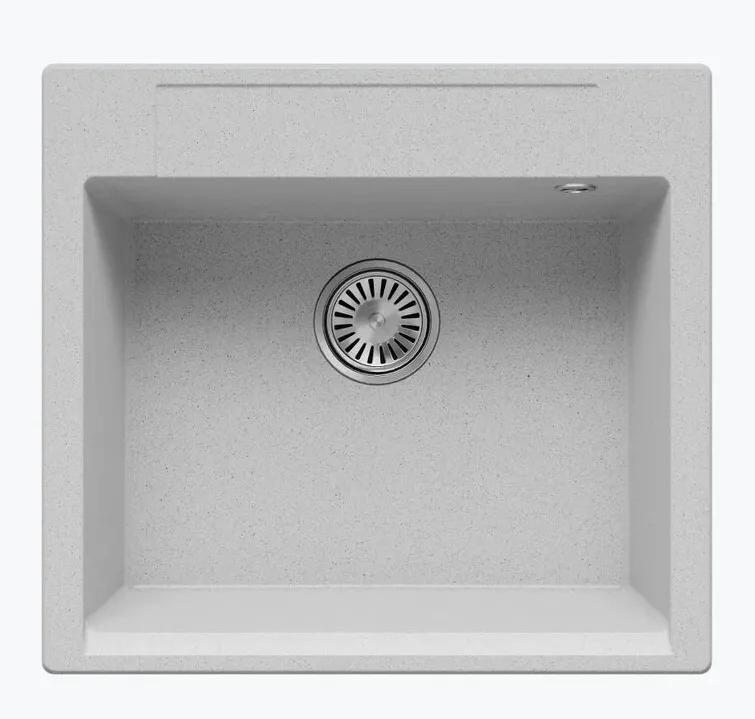 Фото товара: Polygran ARGO-560, мойка, мрамор, светло-серый 314