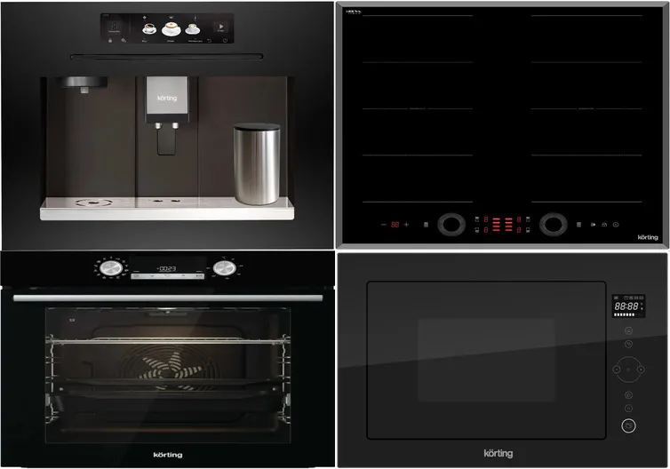 Фото товара: KORTING HIB 68700 B QUADRO + OKB 8921 ESN + KMI 825 TGN + KCM 9830 BCG