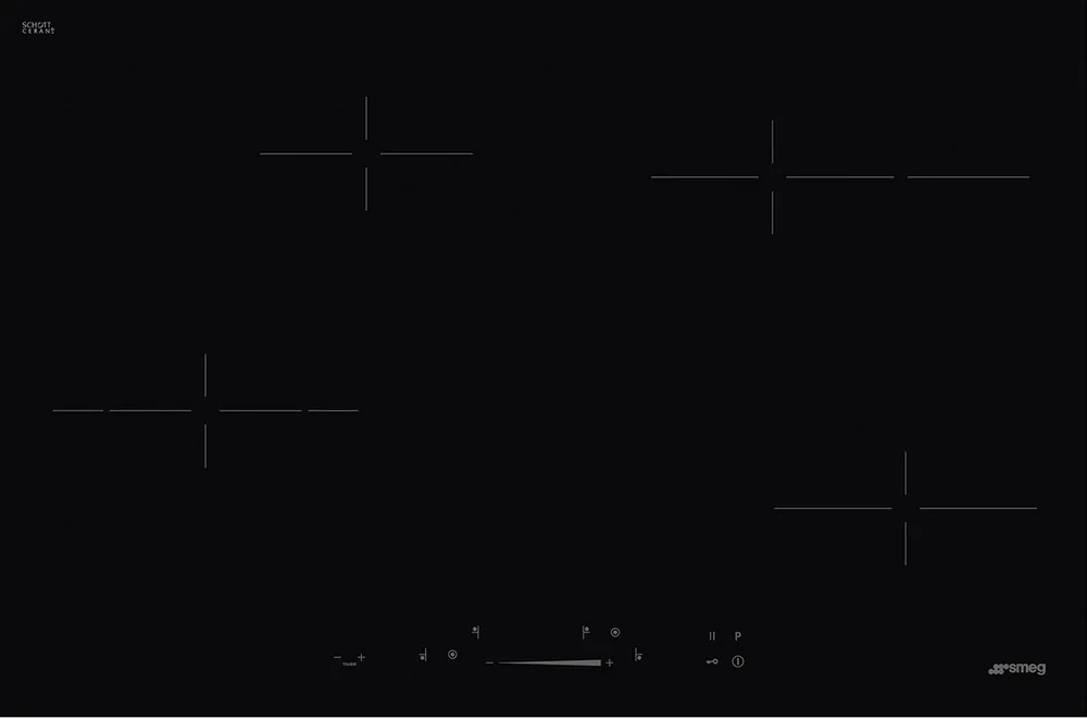 Фото товара: Smeg SE484EMTD стеклокерамическая поверхность