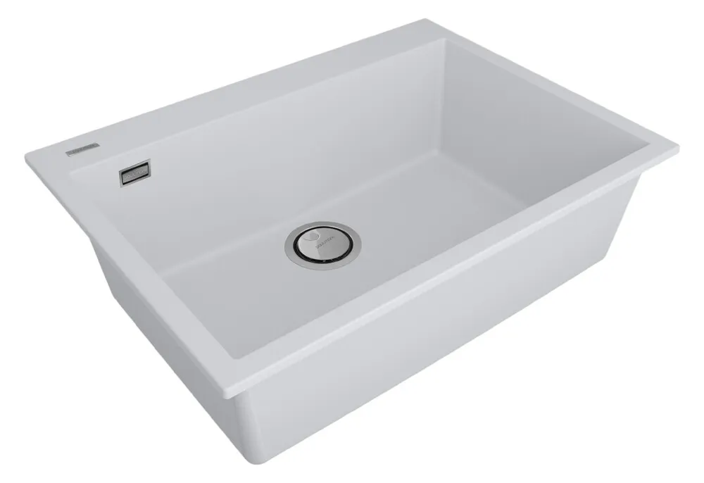 Детальное фото товара: Paulmark DECORATION 69, мойка, гранит, белый