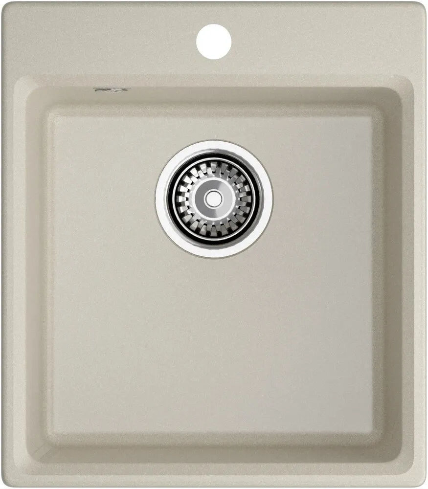 Детальное фото товара: GranFest LEVEL GF-LV-420, мойка, мрамор, топаз