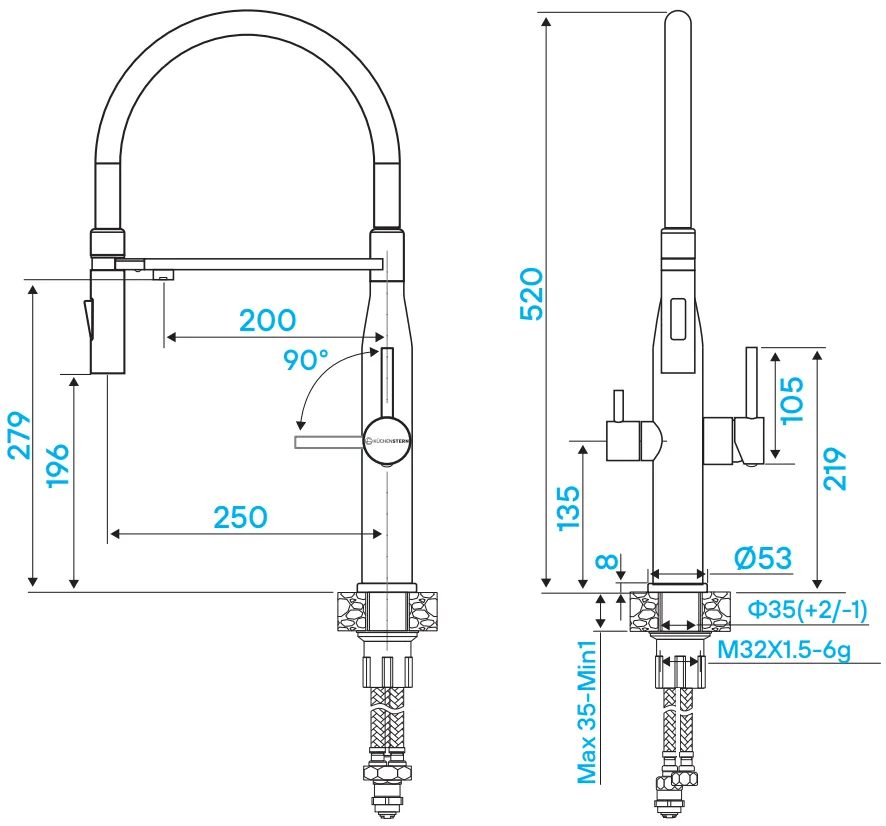 Схема встраивания