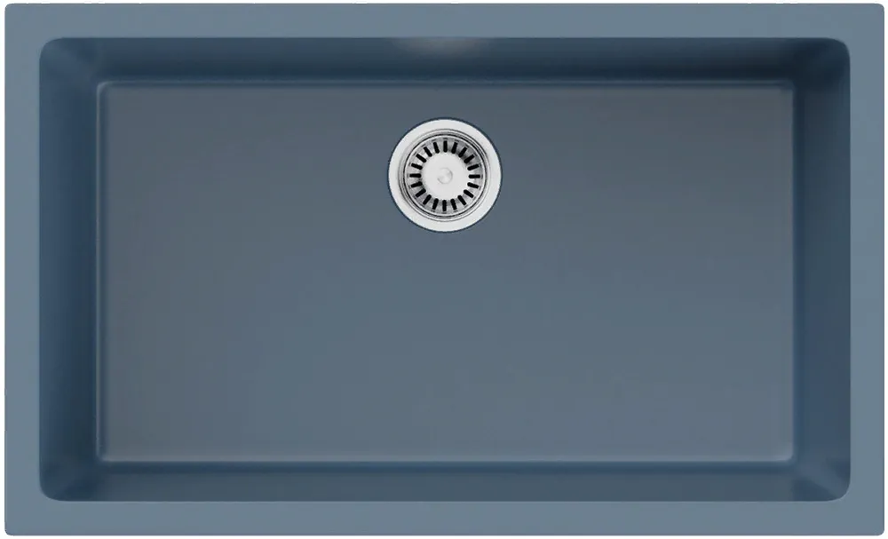Фото товара: Omoikiri Okinoshima 76-U/I-SB, мойка, керамика, smoky blue