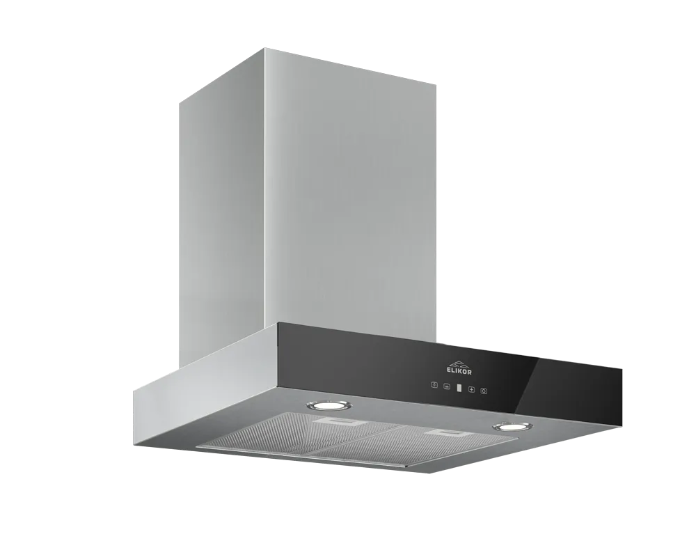 Фото товара: Elikor Агат 60Н-1000-Е4Д нерж/черный