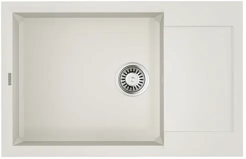 Фото товара: Omoikiri Sakaime 78-LB-WH, мойка, гранит, белый
