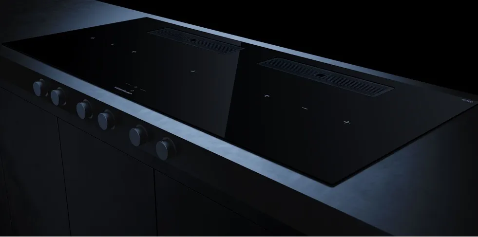 Детальное фото товара: Kuppersbusch KMI 12850.0 SR-S Black Chrome индукционная поверхность