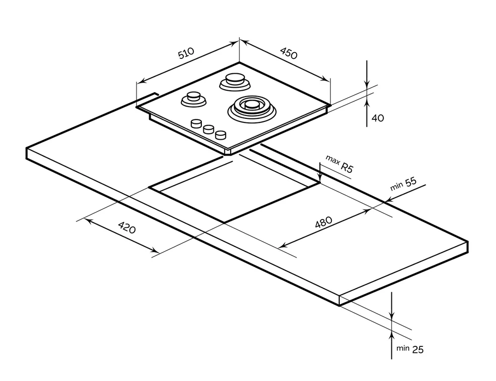 Схема встраивания