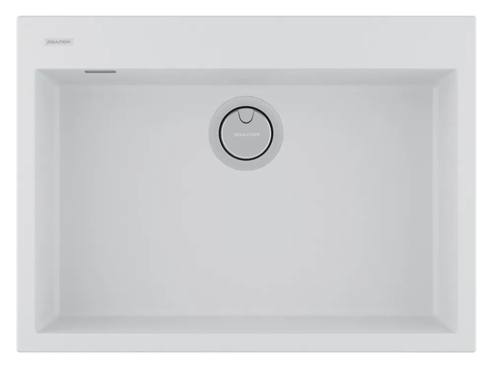 Фото товара: Paulmark DECORATION 69, мойка, гранит, белый