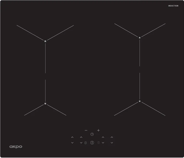 Фото товара: AKPO PIA 6094015СС BL индукционная поверхность