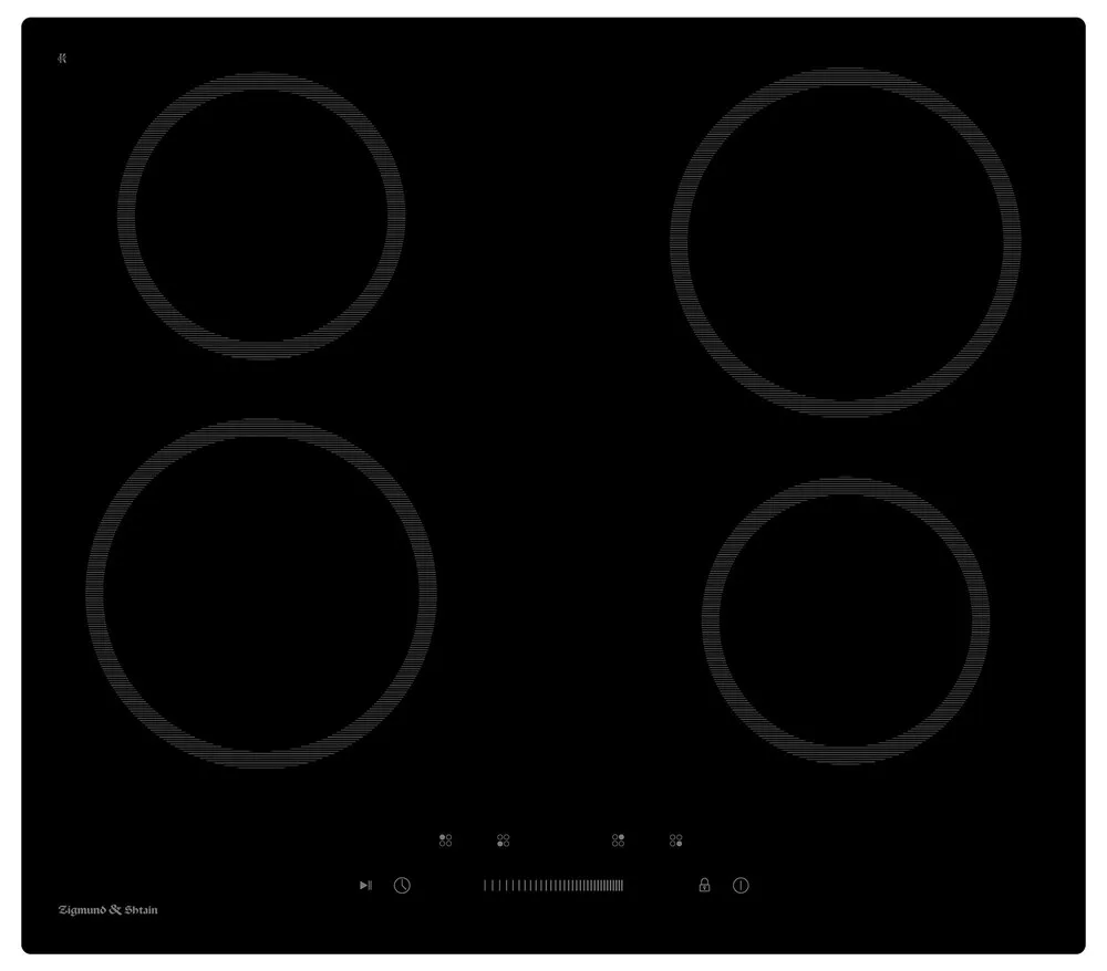 Фото товара: Zigmund & Shtain CN 52.6 B стеклокерамическая поверхность