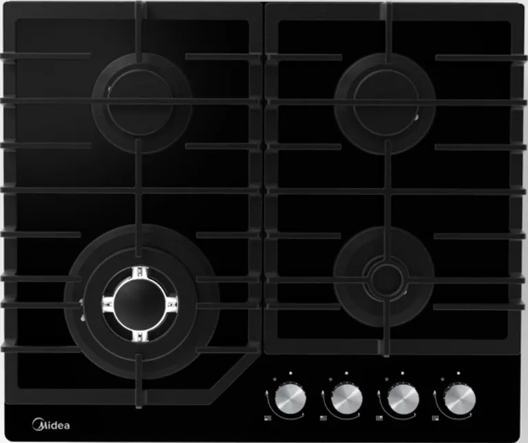 Фото товара: Midea MG645TGB газовая поверхность