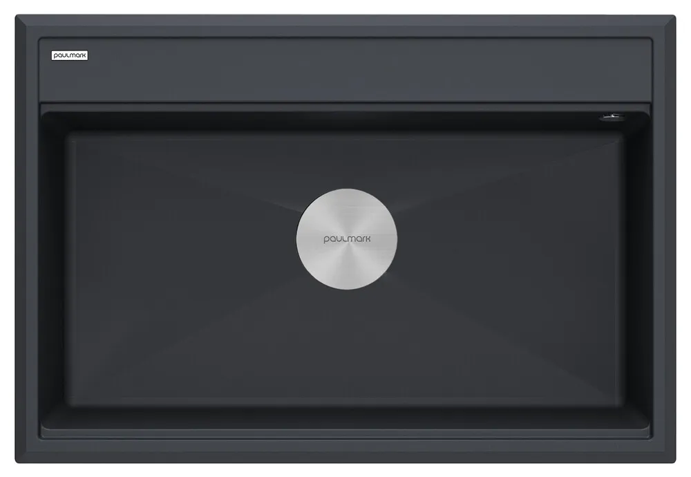 Фото товара: Paulmark STEPIA 80, мойка, гранит, антрацит