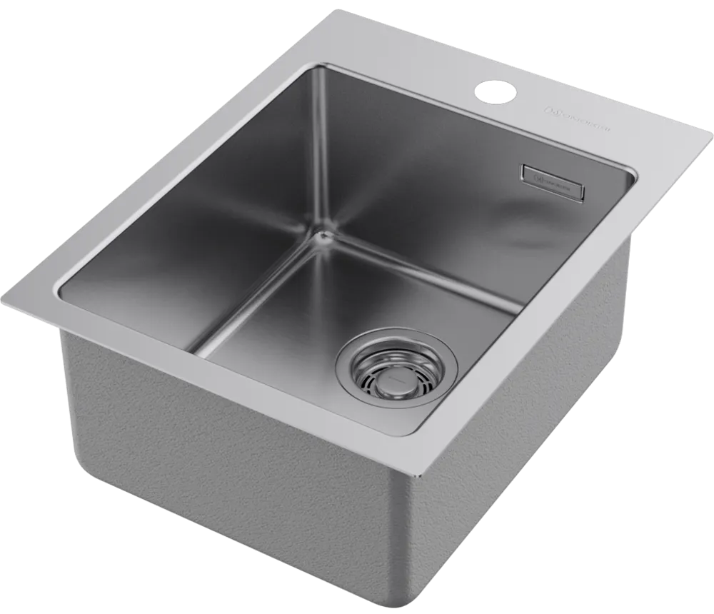 Детальное фото товара: Omoikiri Amadare 39-IN, мойка, нержавеющая сталь