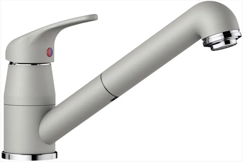 Фото товара: Blanco Daras-S, смеситель, гранит, жемчужный