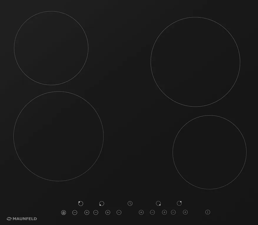 Детальное фото товара: Maunfeld EVCE.594-BK стеклокерамическая поверхность