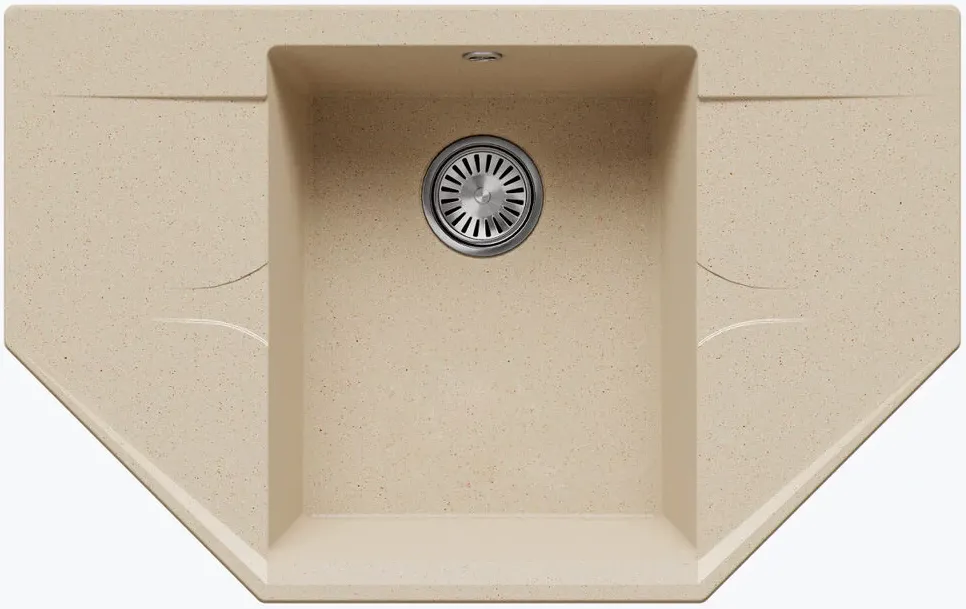 Фото товара: Polygran RIFF-800, мойка, мрамор, опал 328