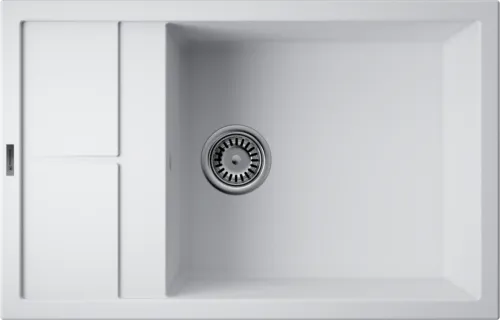 Фото товара: Omoikiri Sumi 78A-LB-WH, мойка, керамика, белый