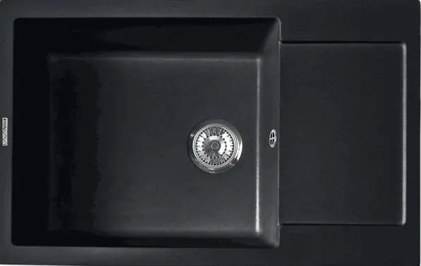 Фото товара: LAVA L.8 LAVA, мойка, гранит, черный металлик