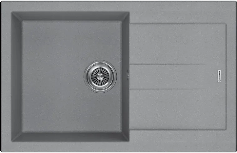 Фото товара: KUCHENSTERN PLAT 50, мойка, гранит, титан
