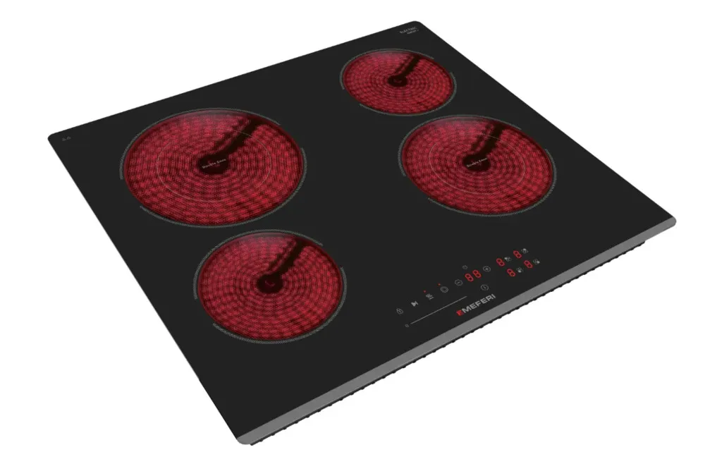 Детальное фото товара: MEFERI MEH604BK COMFORT PLUS стеклокерамическая поверхность