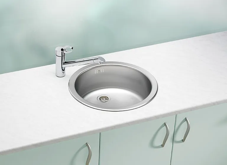 Детальное фото товара: ALVEUS FORM 10 NAT-60 FI, мойка, нержавеющая сталь (в комплекте с сифоном 1011717)