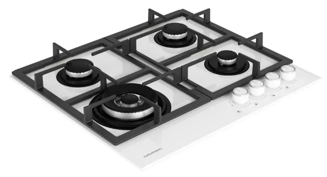 Детальное фото товара: Grundig GIGL 6234250 W газовая поверхность