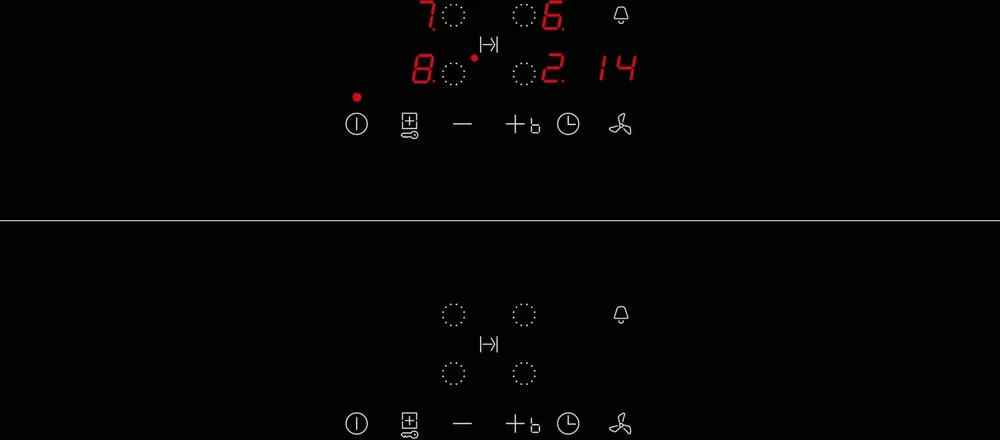 Детальное фото товара: NEFF V58NBS1L0 индукционная поверхность