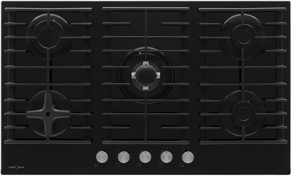 Фото товара: Krona HAGEL 90 BL W FC газовая поверхность