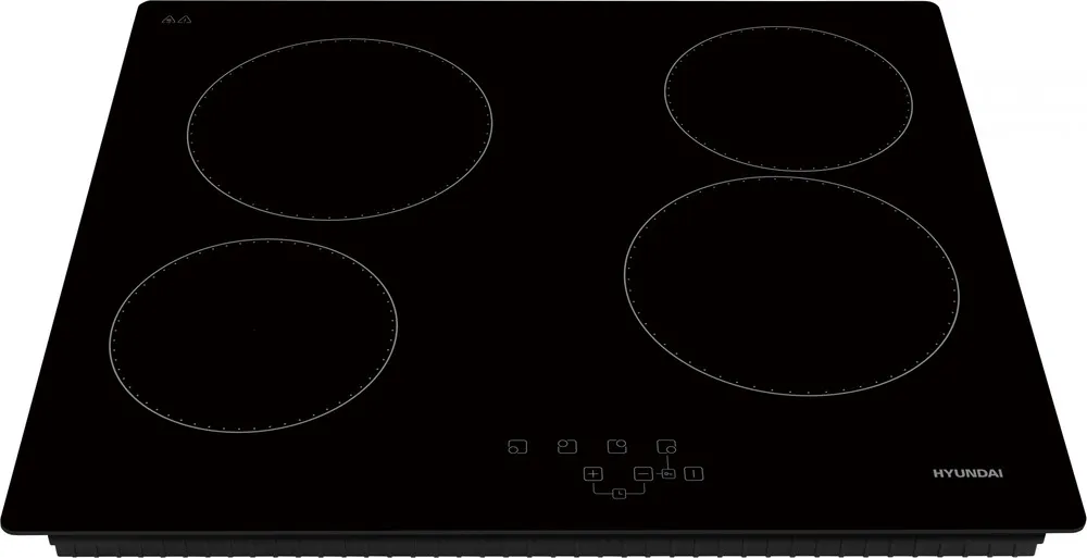 Детальное фото товара: Hyundai HHE 6410 BG стеклокерамическая поверхность