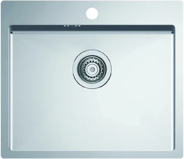 Детальное фото товара: ALVEUS QUARTO 10 BRS-90, мойка, нержавеющая сталь брашированная (в комплекте с сифоном 1130551)