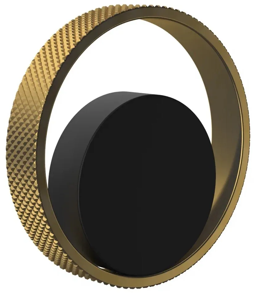 Фото товара: Paulmark ручка для смесителя URBAN, антрацит-брашированное золото