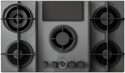 Детальное фото товара: ELICA NIKOLATESLA FLAME GR/A/88 газовая поверхность